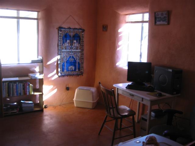 The second bedroom is our computer room. Approx. 11x13.